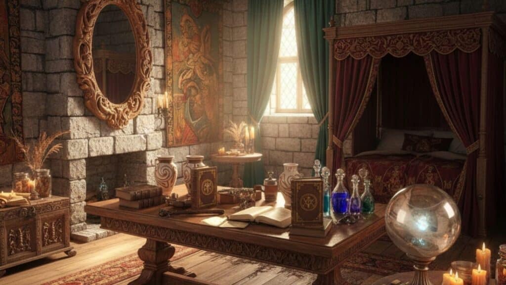 fairy tale fantasy castle escape