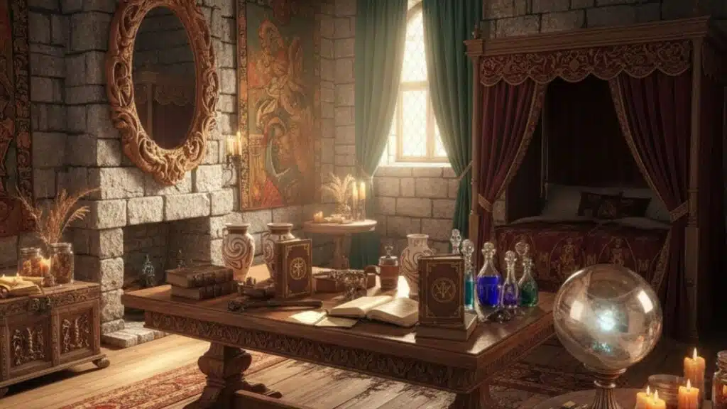 fairy tale fantasy castle escape