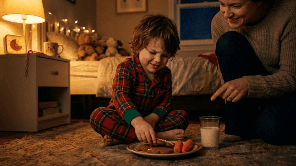 how to help kids fall asleep on christmas eve