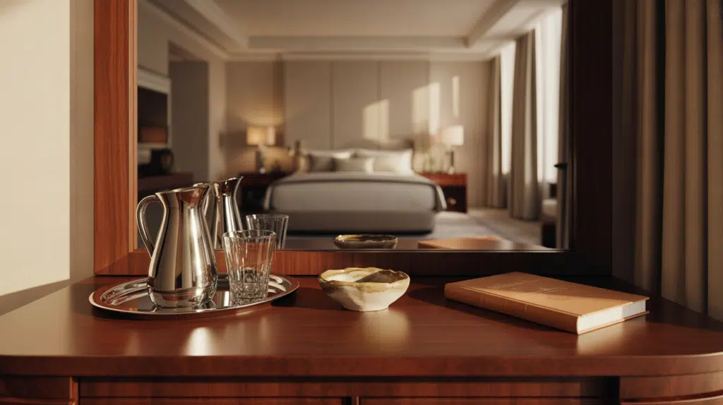 luxury hotel room