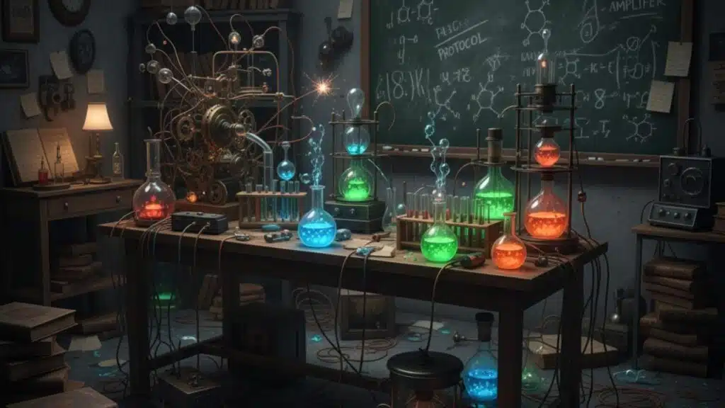 mad scientist laboratory