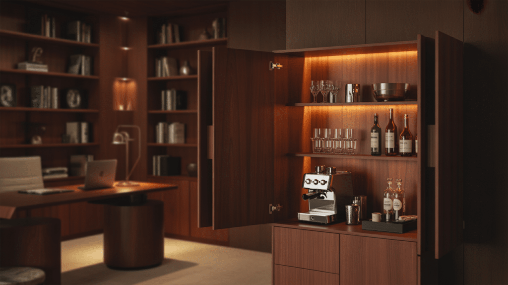 mini bar office idea