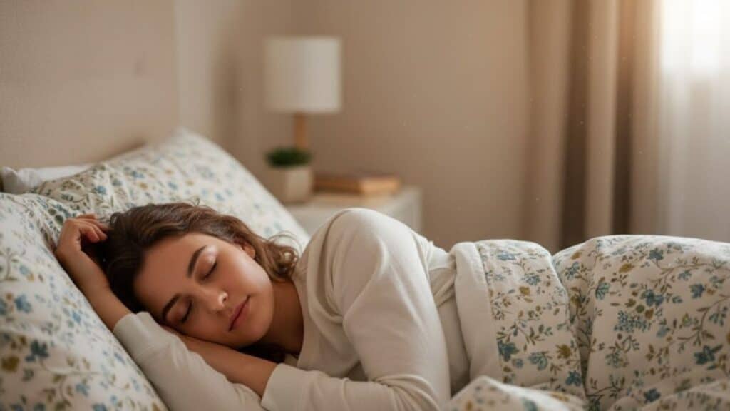 physiological reasons for sleeping with arms above your head