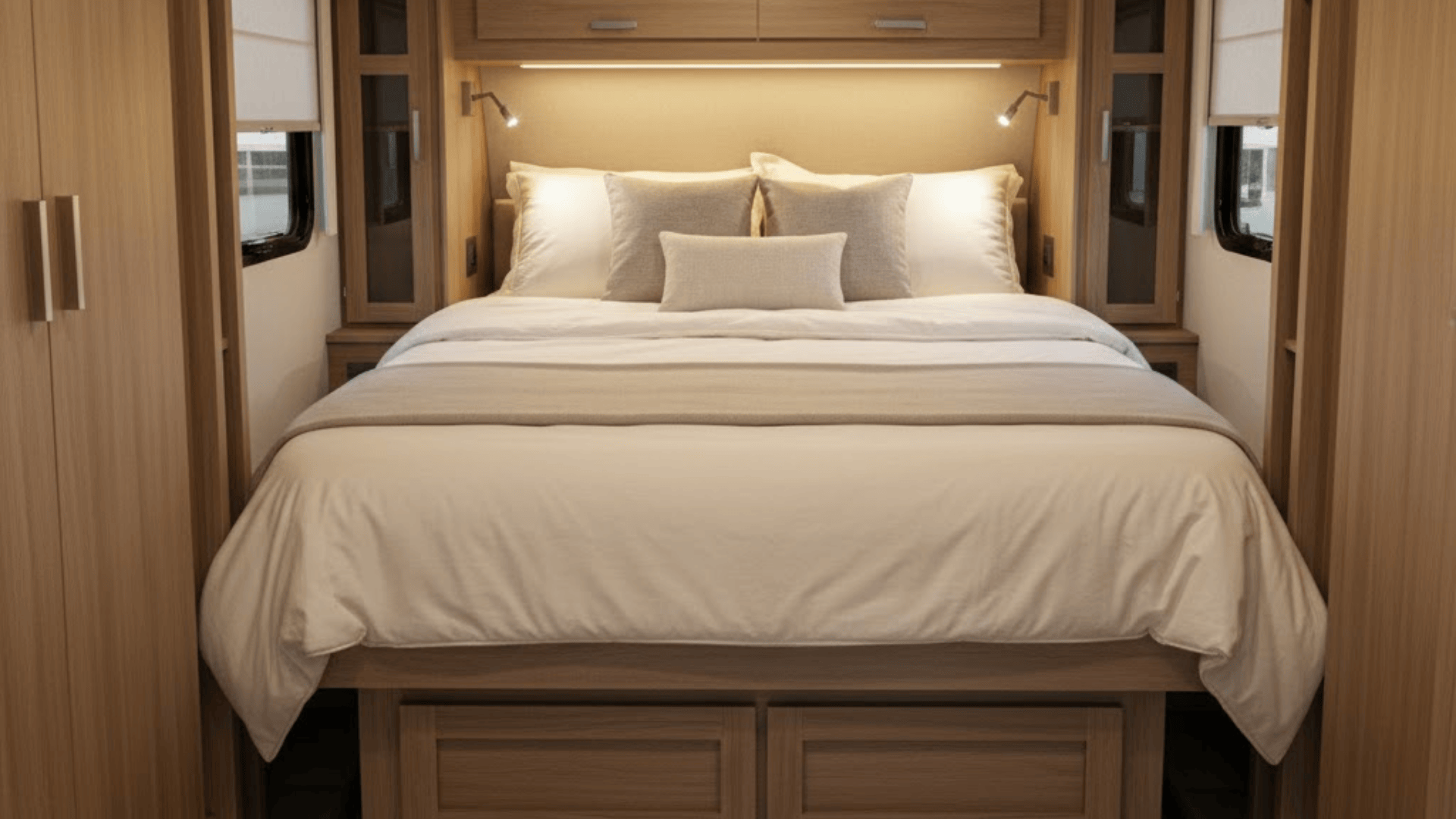 rv king size bed dimensions