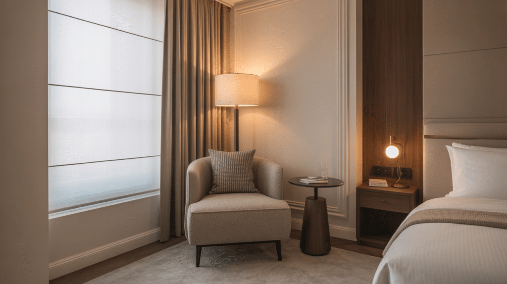 seting corner mini lounge