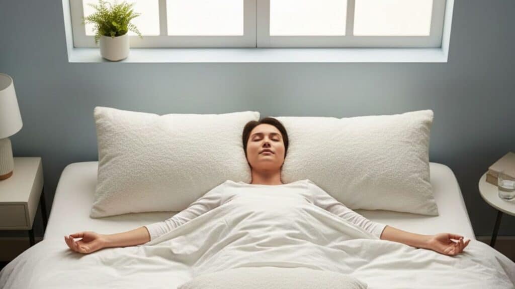 sleeping on your back