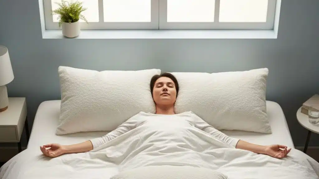 sleeping on your back