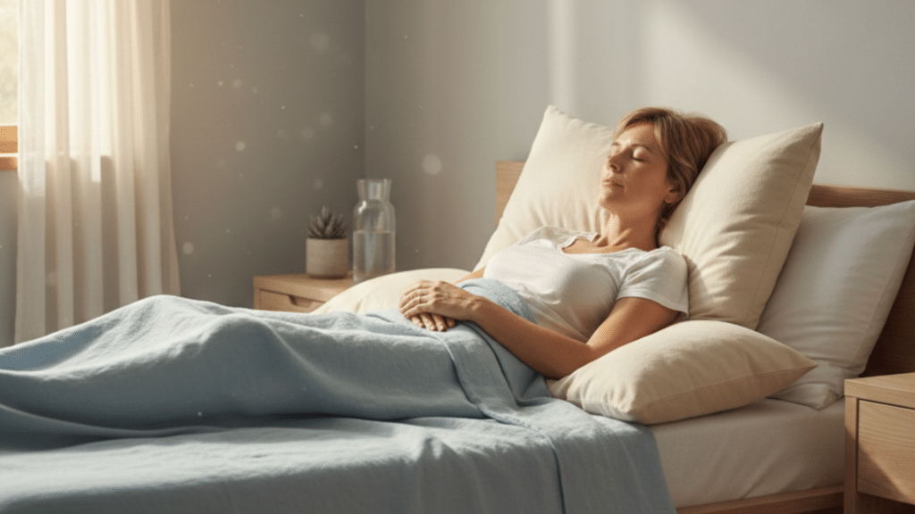 sleeping positions after lung surgery