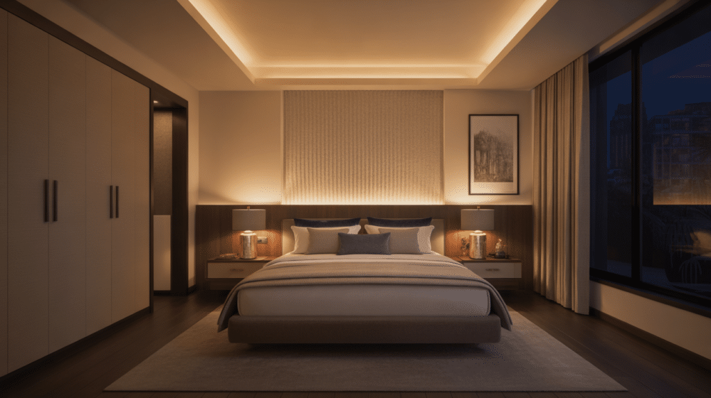 three layers lighting