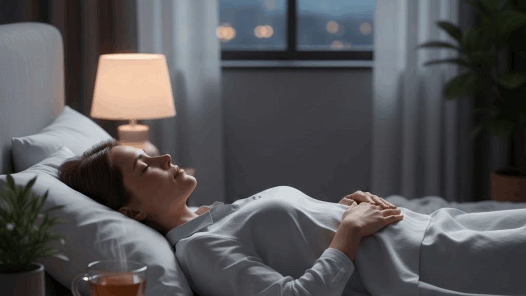 tricks to fall back to sleep fast