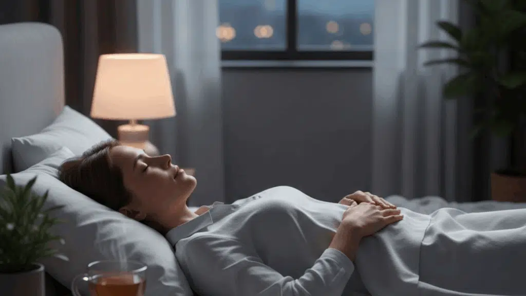 tricks to fall back to sleep fast