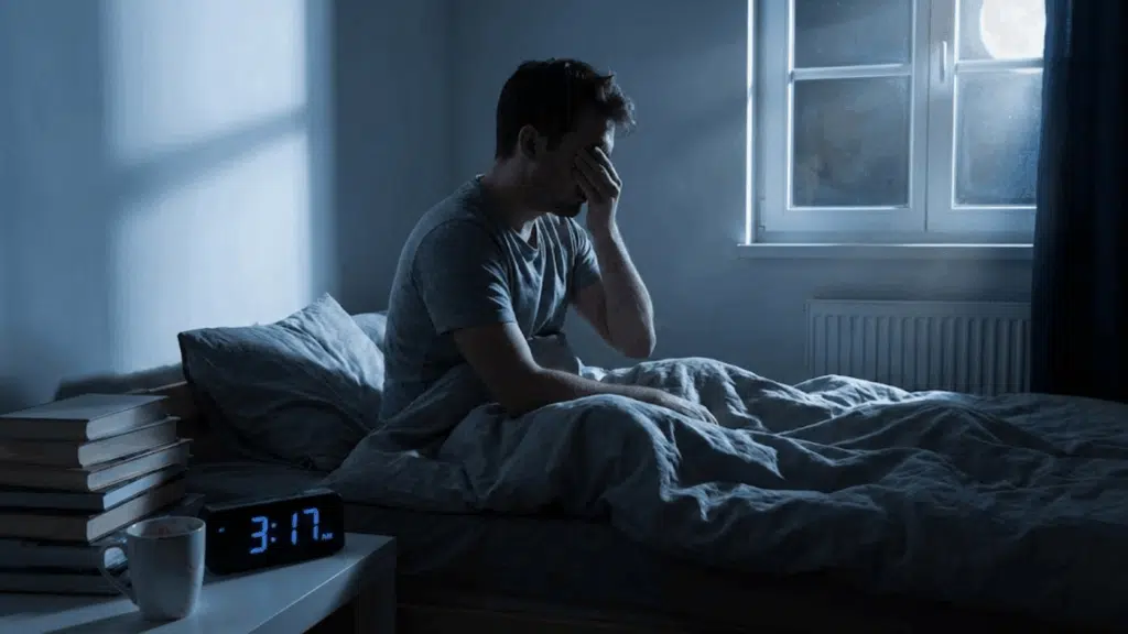 why am i tired but can not sleep causes and fixes