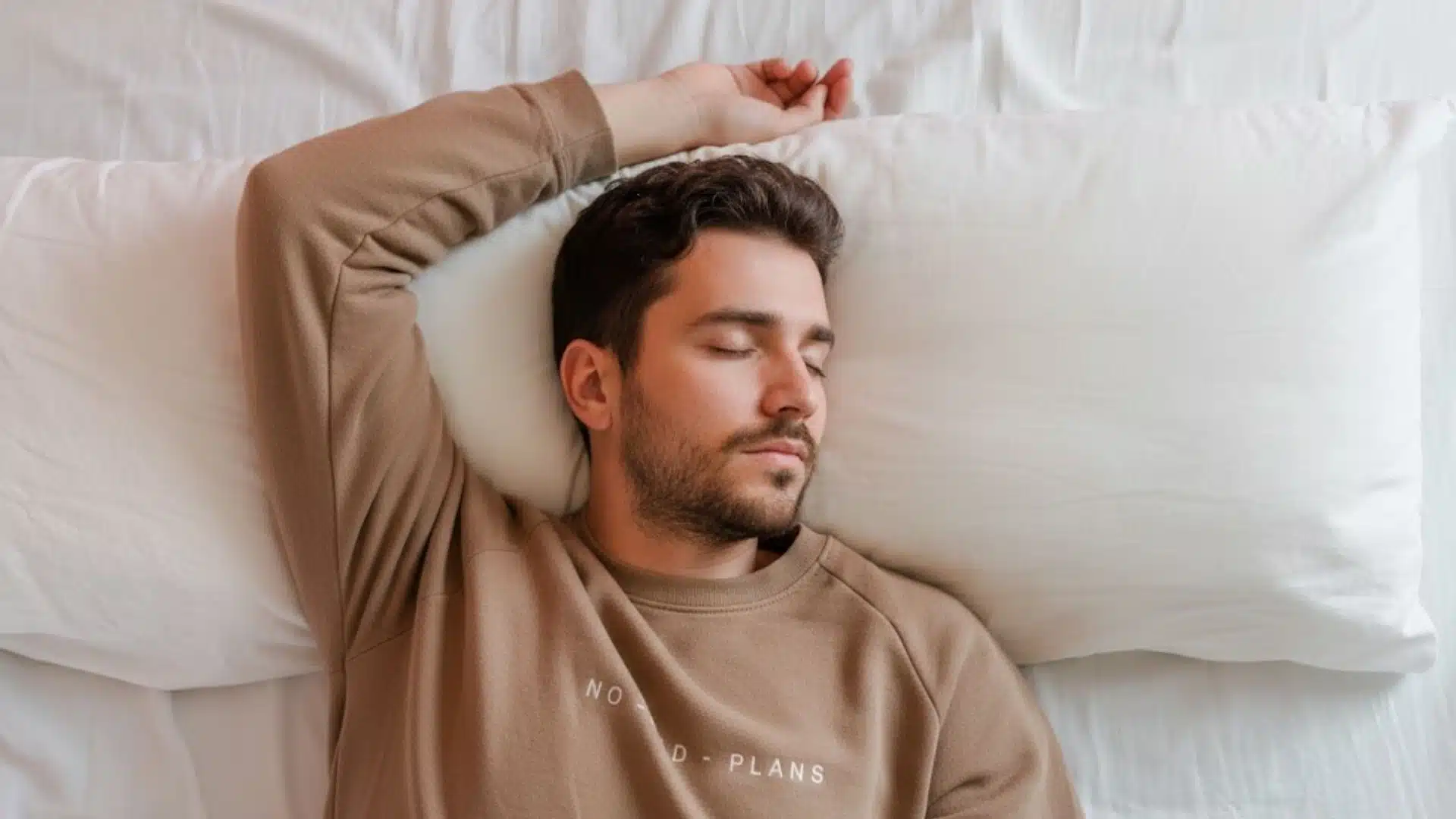 why do i sleep with my arms above my head sleep science