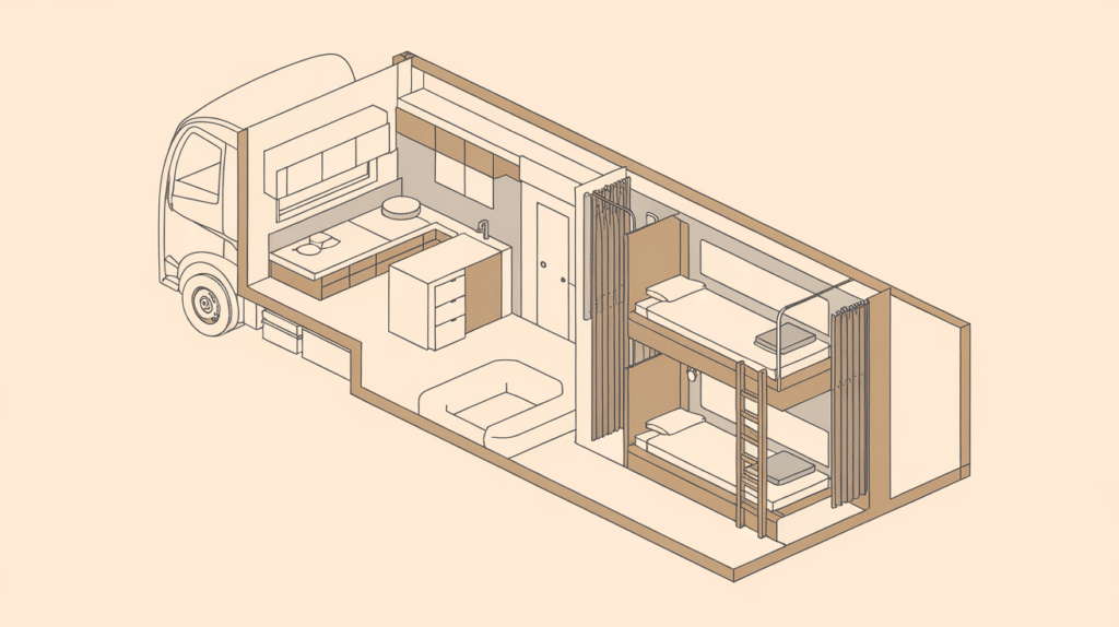 Bunk Style Second Bedroom