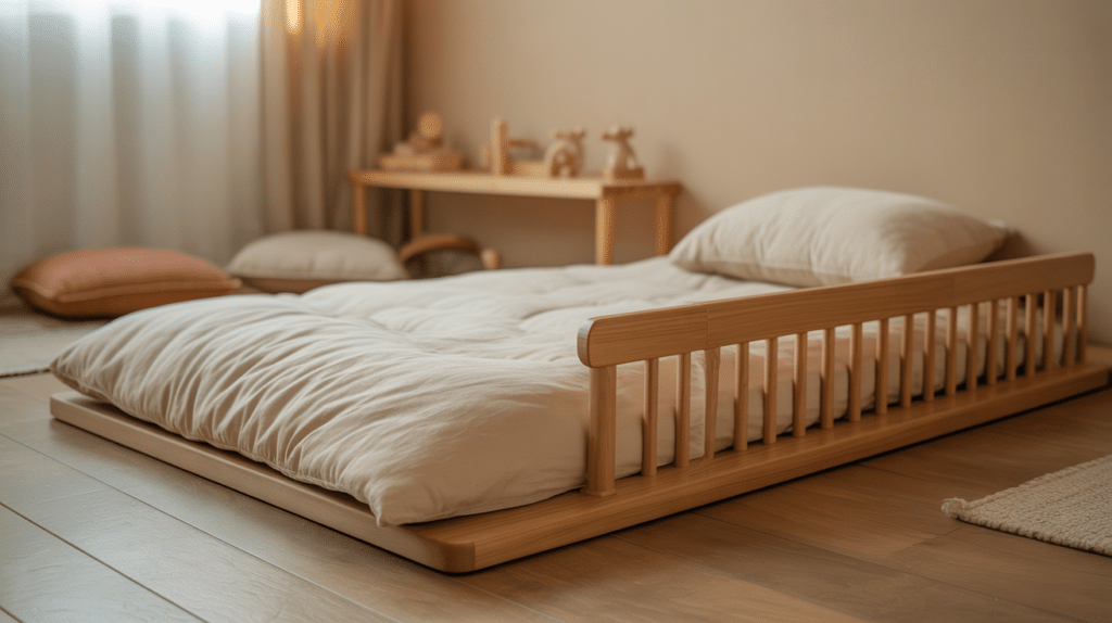 The floor bed or floor mattress