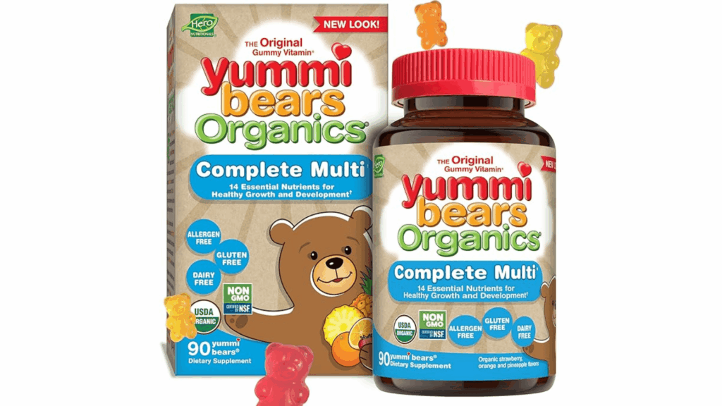Yummy Bears Kids Zzz Herbal Gummies