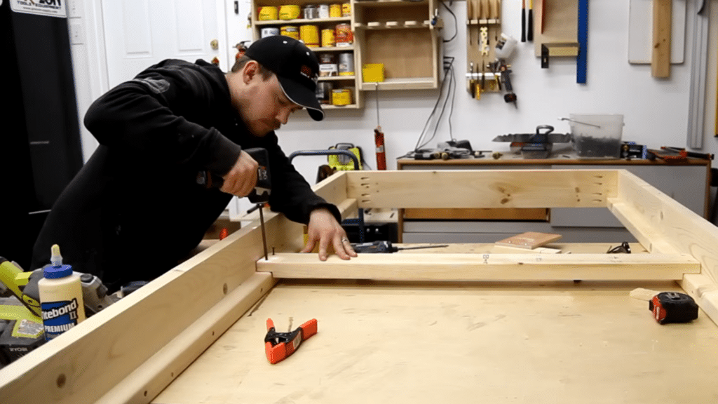 add the mattress slats