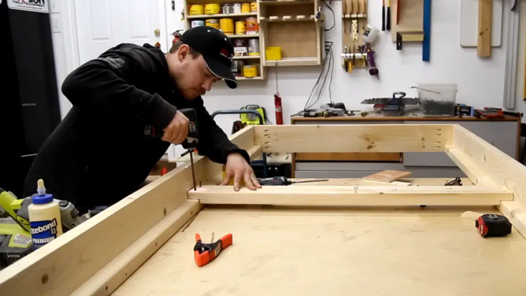 add the mattress slats