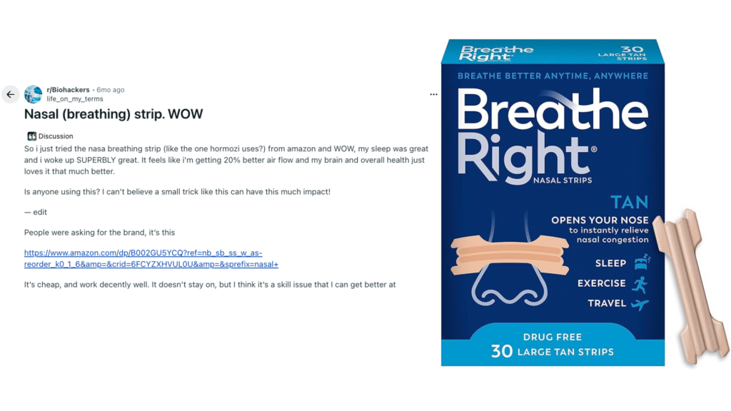 best overall nasal strips