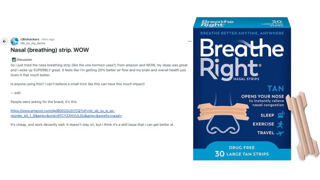 best overall nasal strips