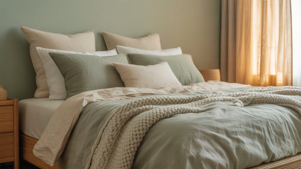 calm bedroom color schemes