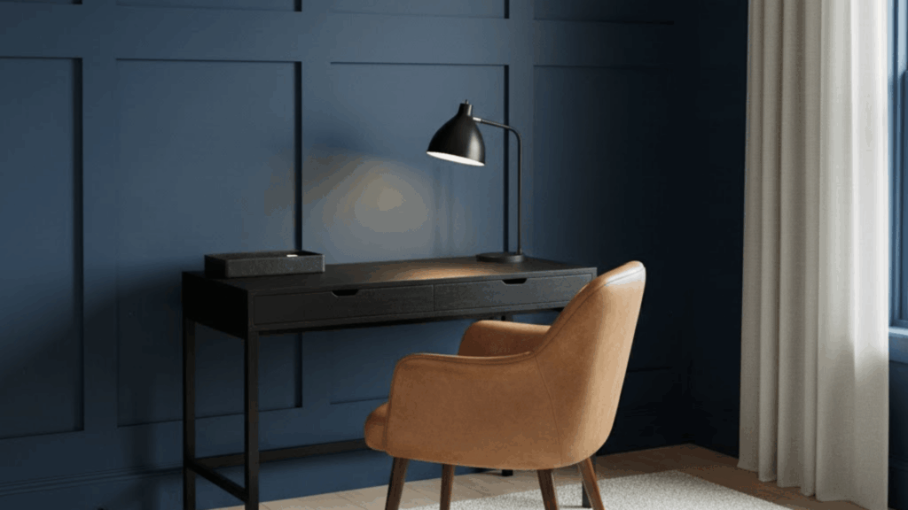 deep panel wall office