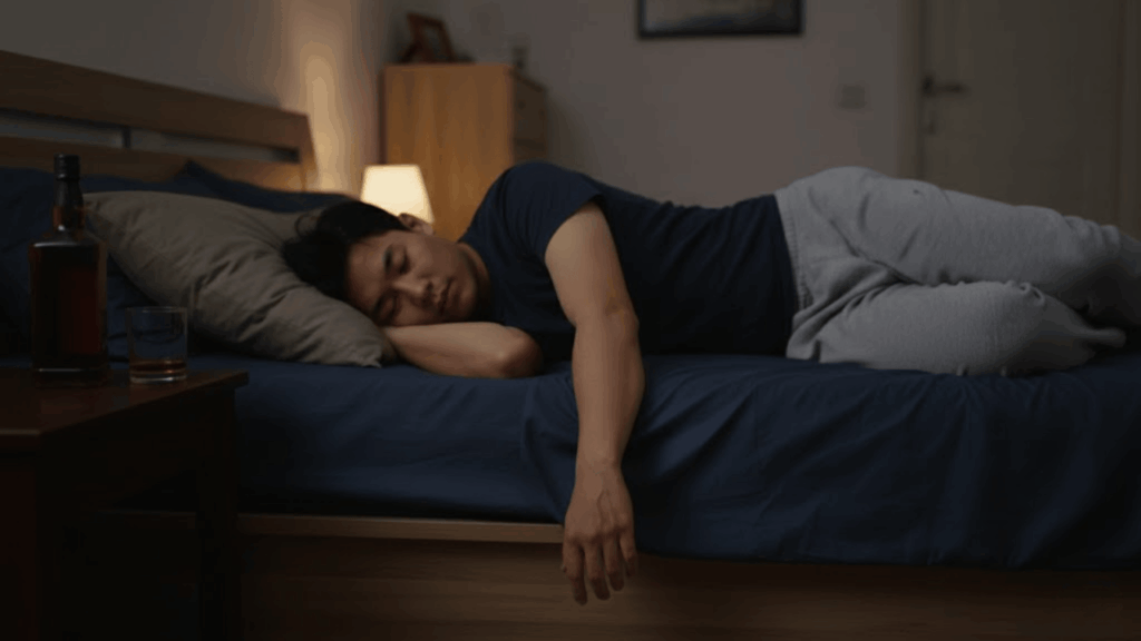 does alcohol make you sleepy the next day