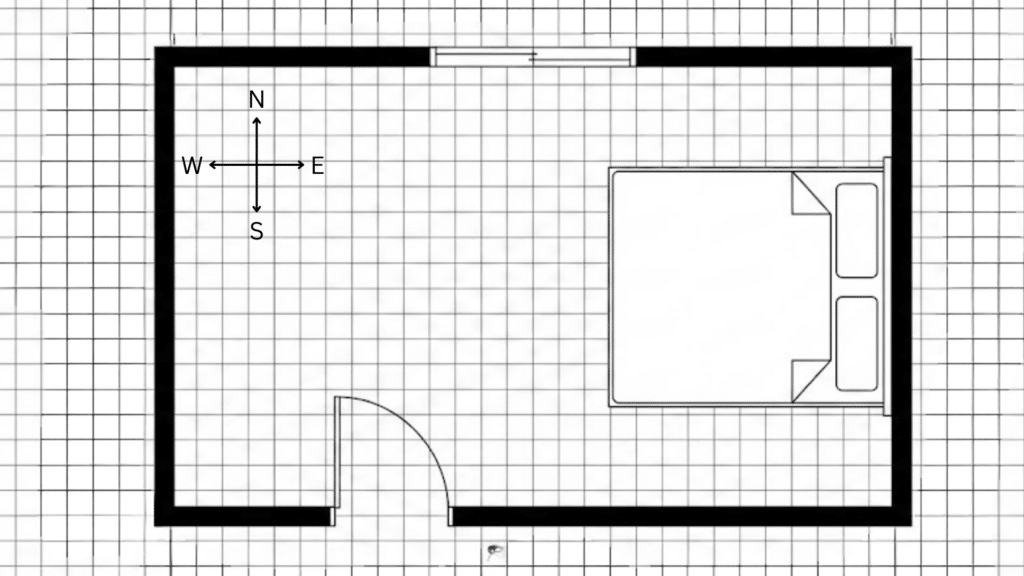 east group kua wall blocked by window