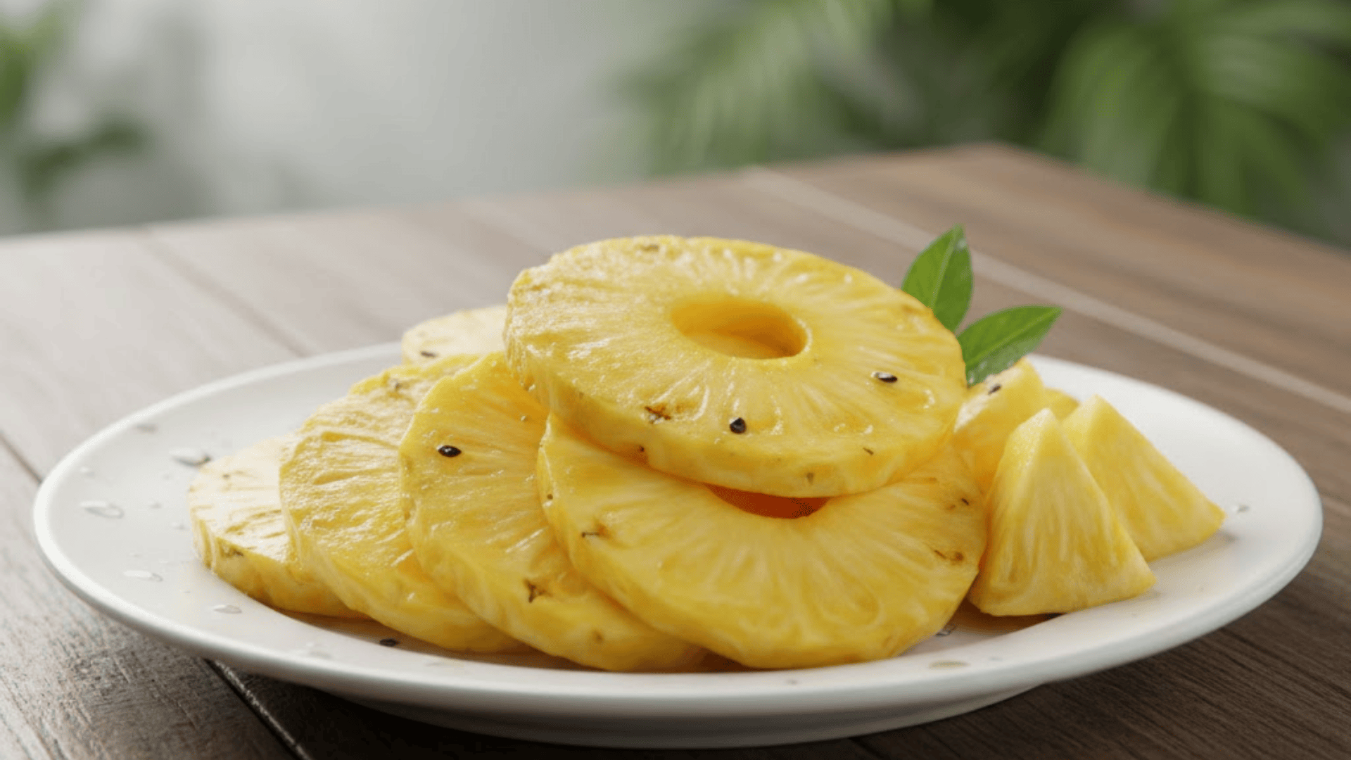 eating pineapple at night