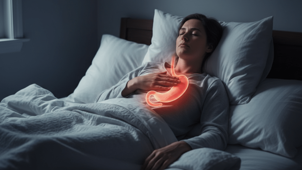 how acid reflux behaves differently at night