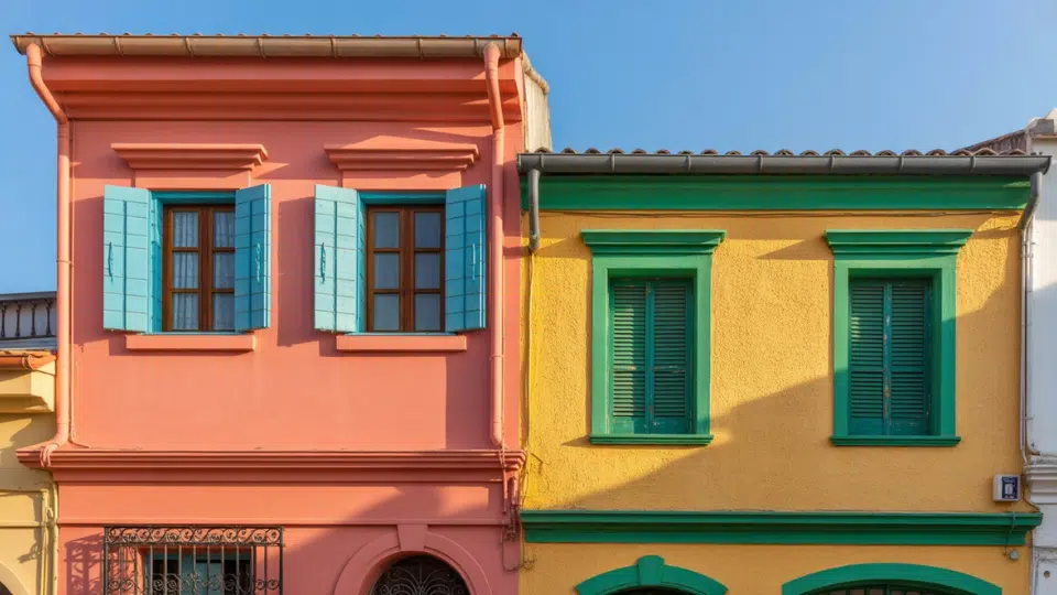 how tall is a 2 story house