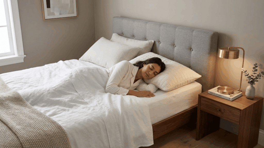 how to choose a pillow based on your sleep position