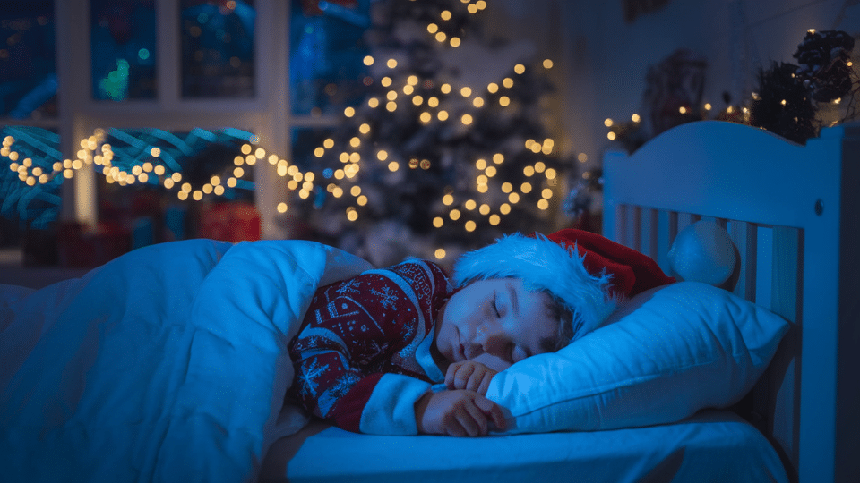 how to get your kids to sleep on christmas eve