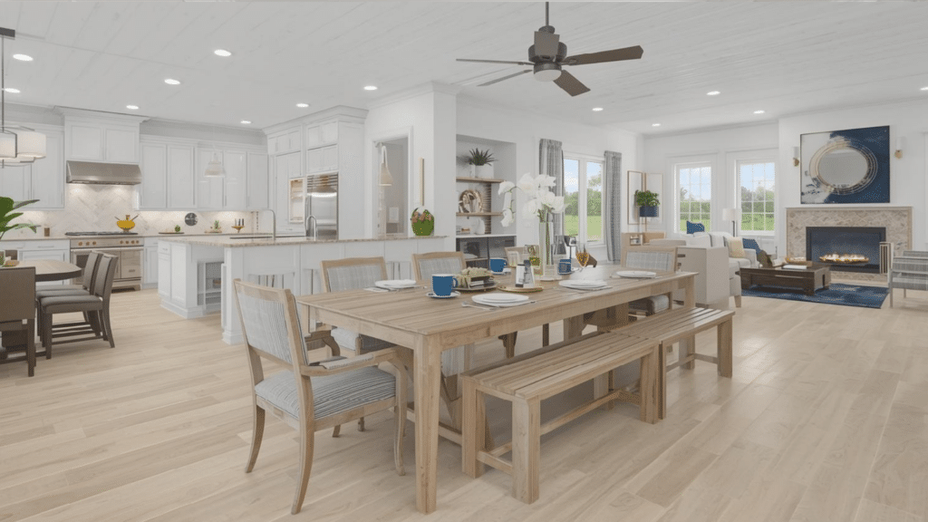 keep flooring consistent