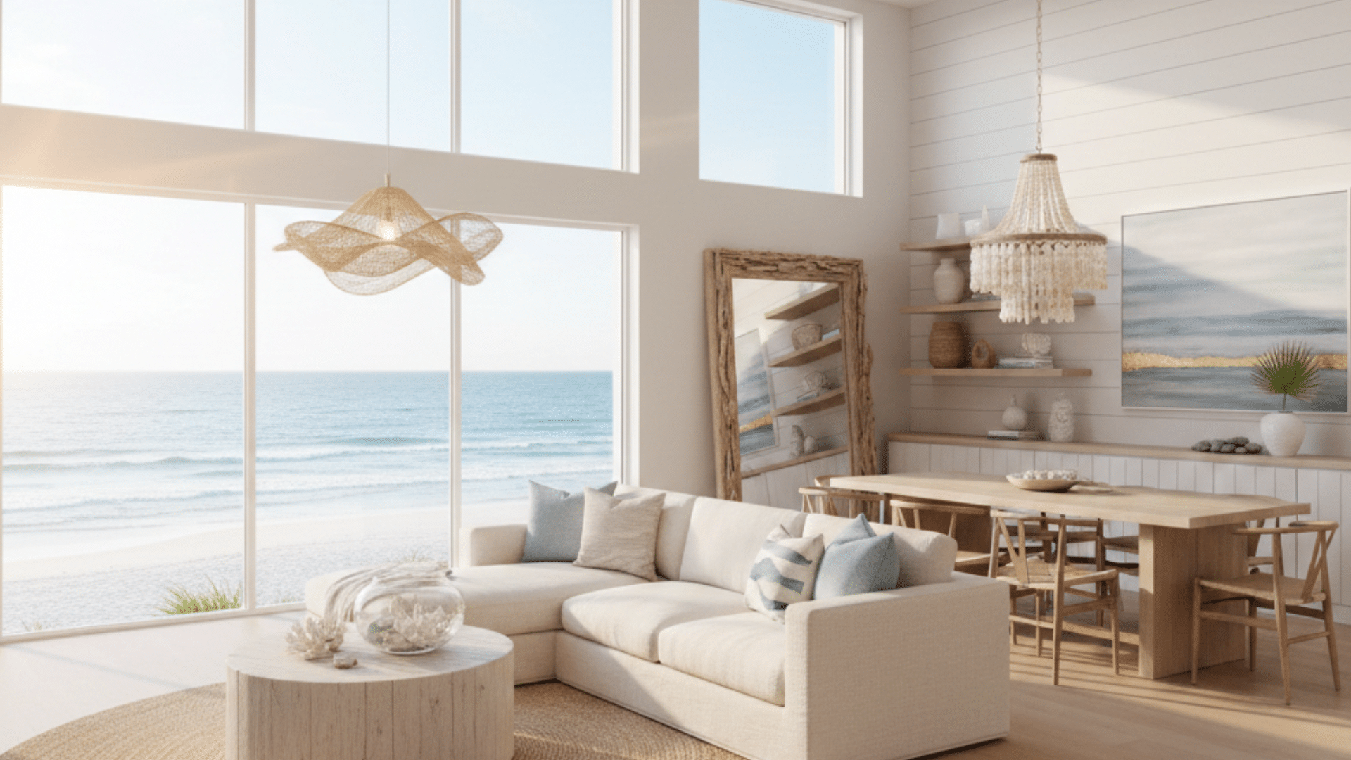 modern coastal interior design