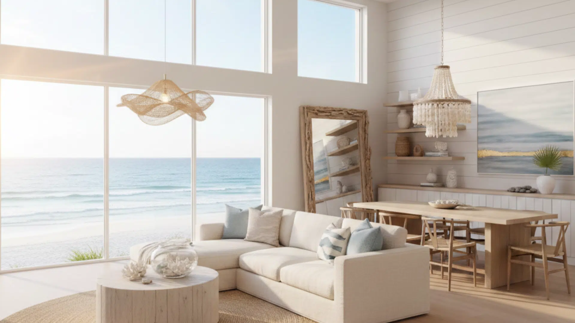 modern coastal interior design