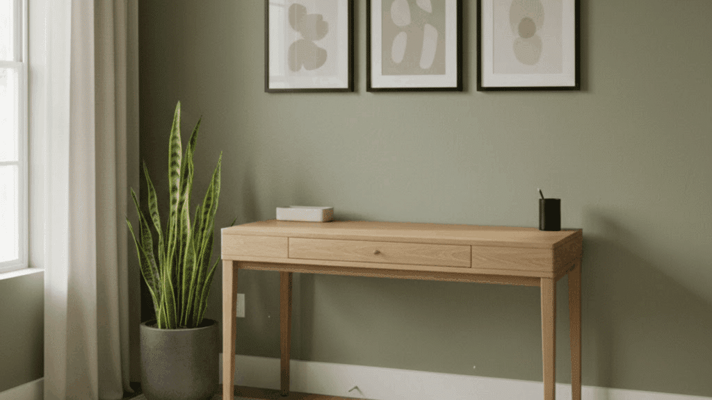 olive black calm setup