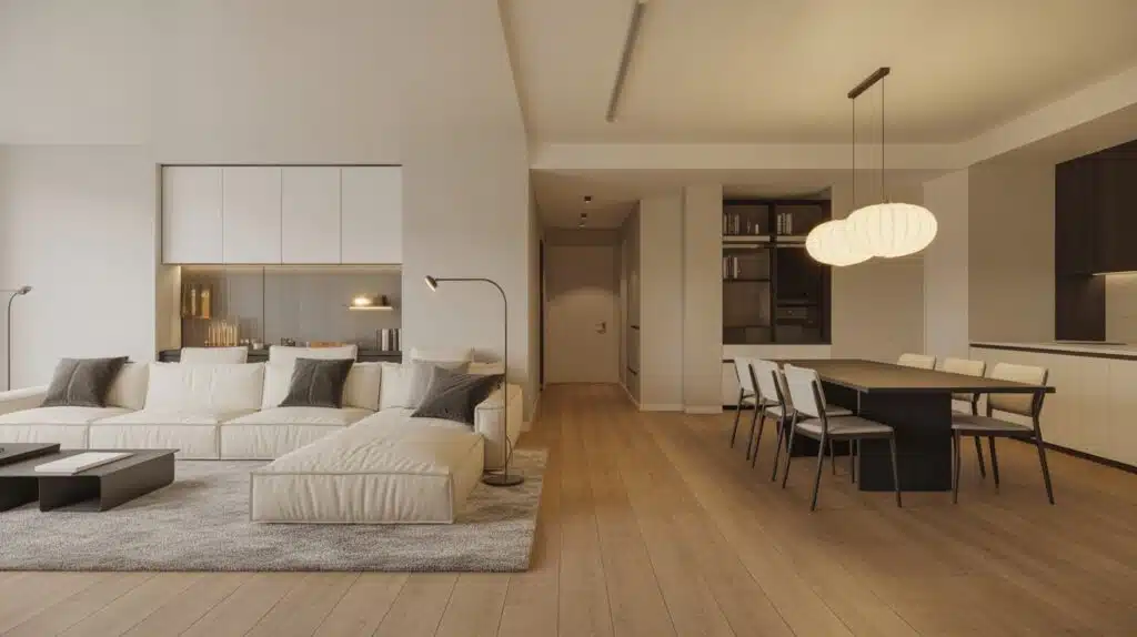open layout
