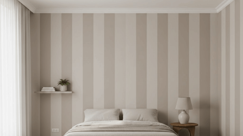 paint vertical stripes on the walls
