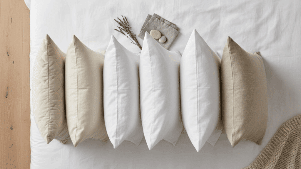 pillow fill materials compared