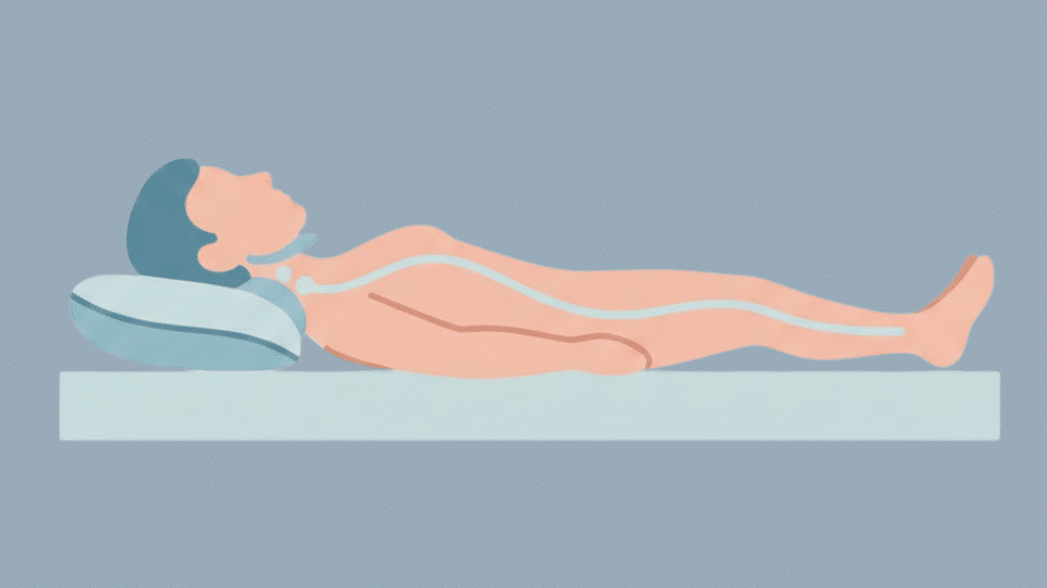 proper pillow position for back sleepers