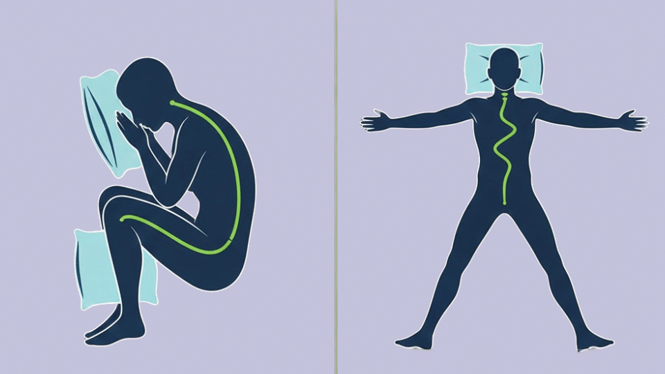 proper pillow position for combination sleepers