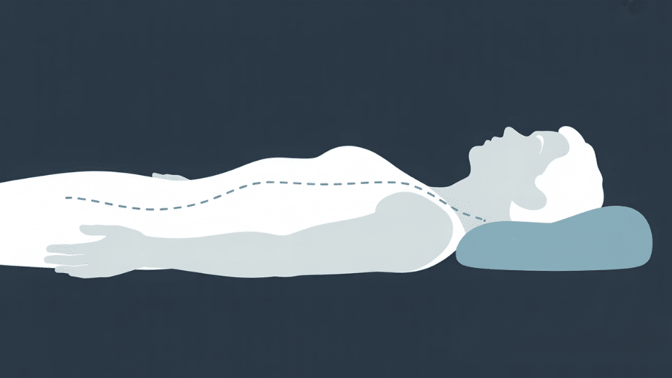 proper pillow position for neck pain
