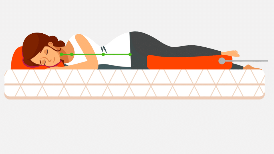 proper pillow position for side sleepers
