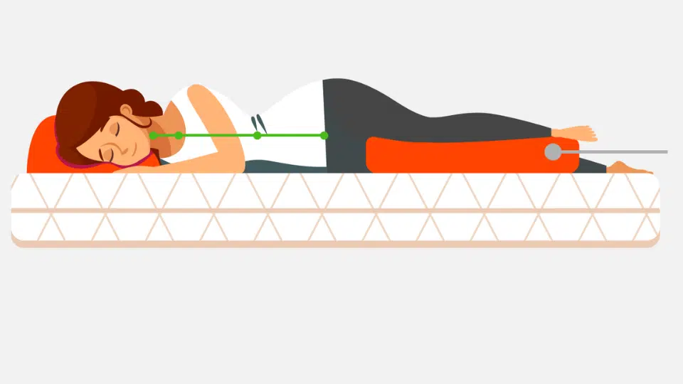 proper pillow position for side sleepers