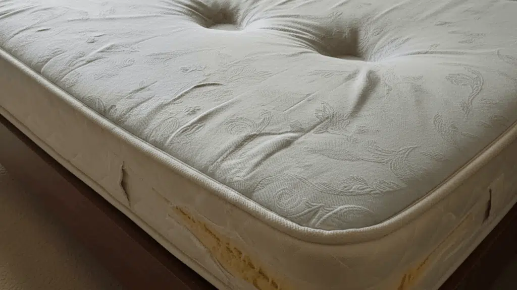 signs a memory foam mattress is wearing out
