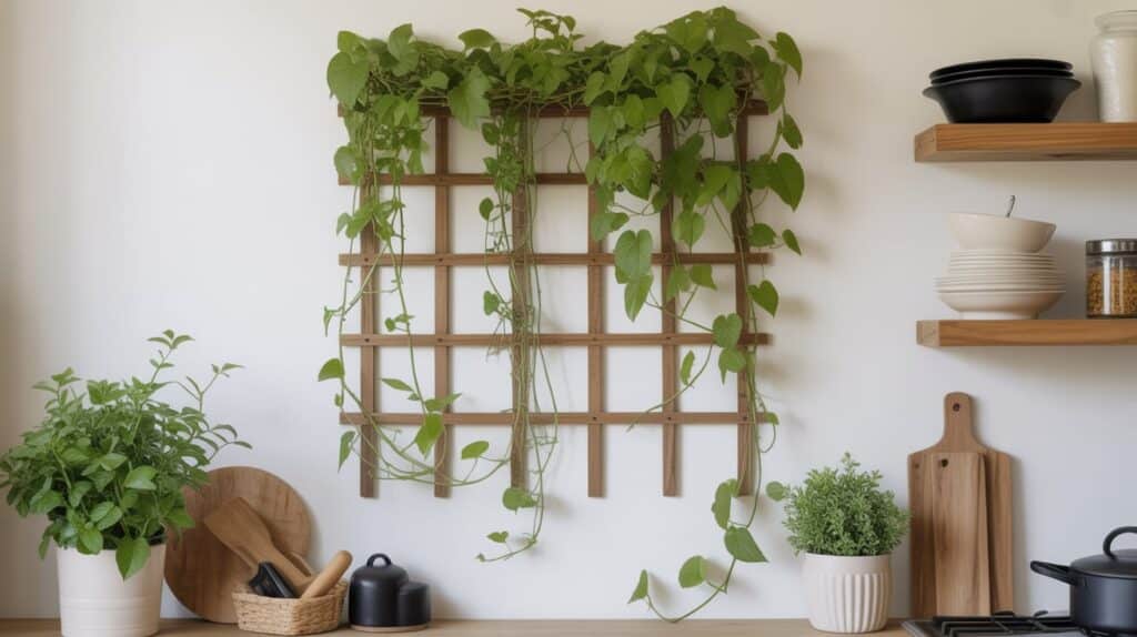 small wall trellis