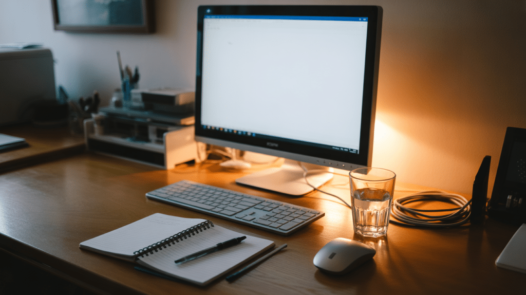 soft backlight screeen setup