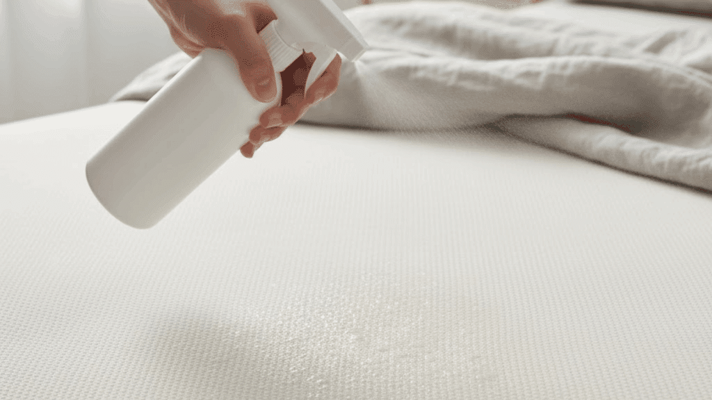 step 2 apply a vinegar solution