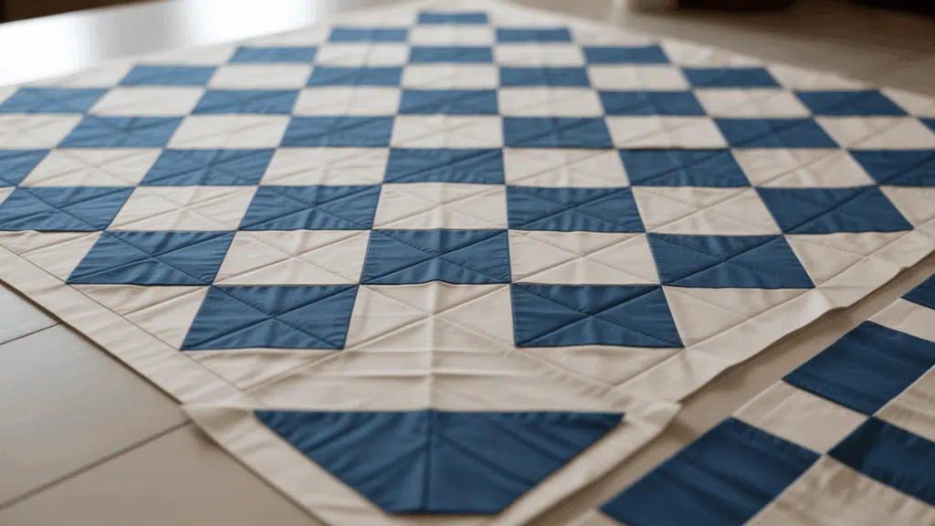 step 3 assembling the quilt top